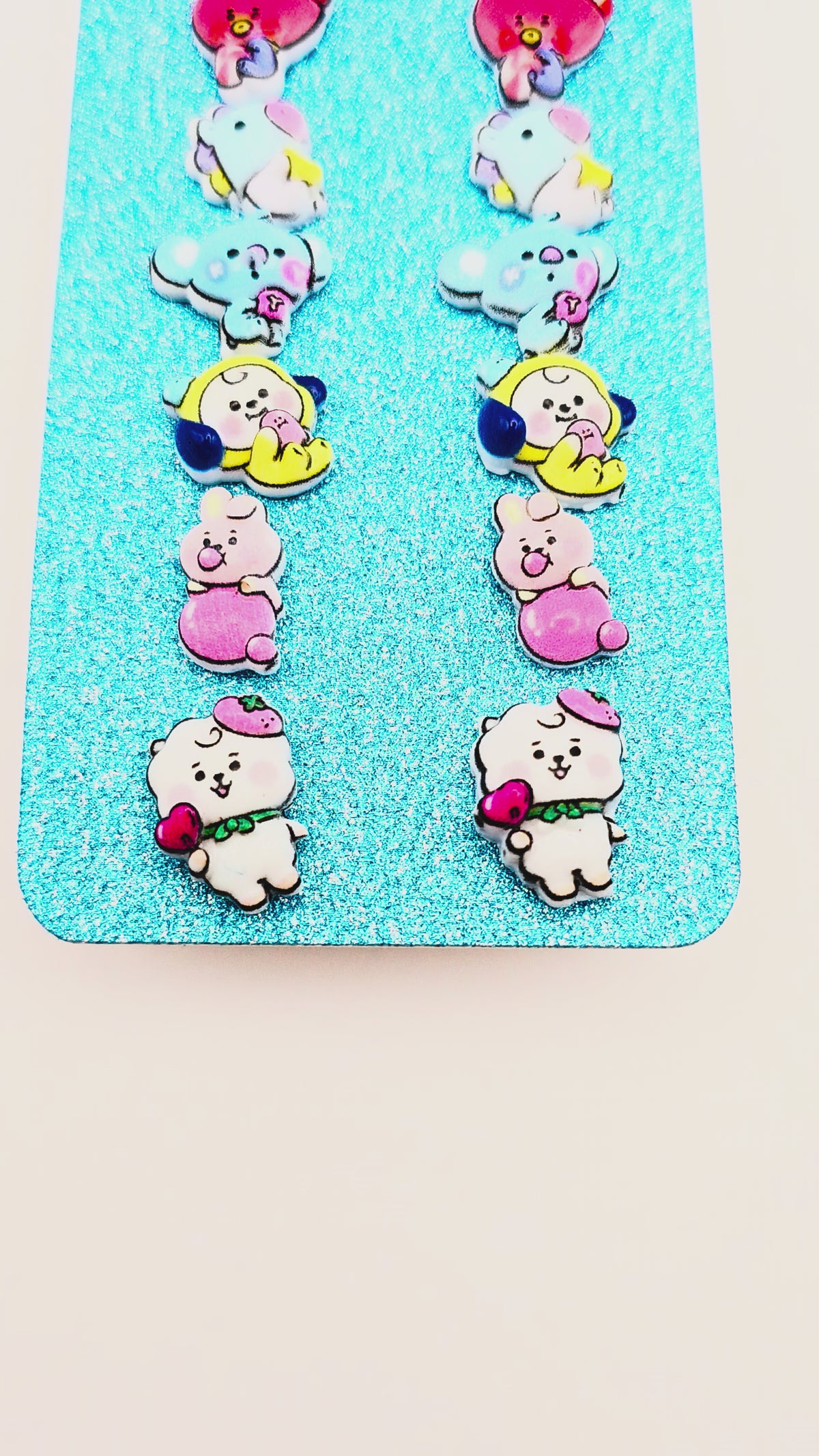 BT21 Inspired Candy Earrings
