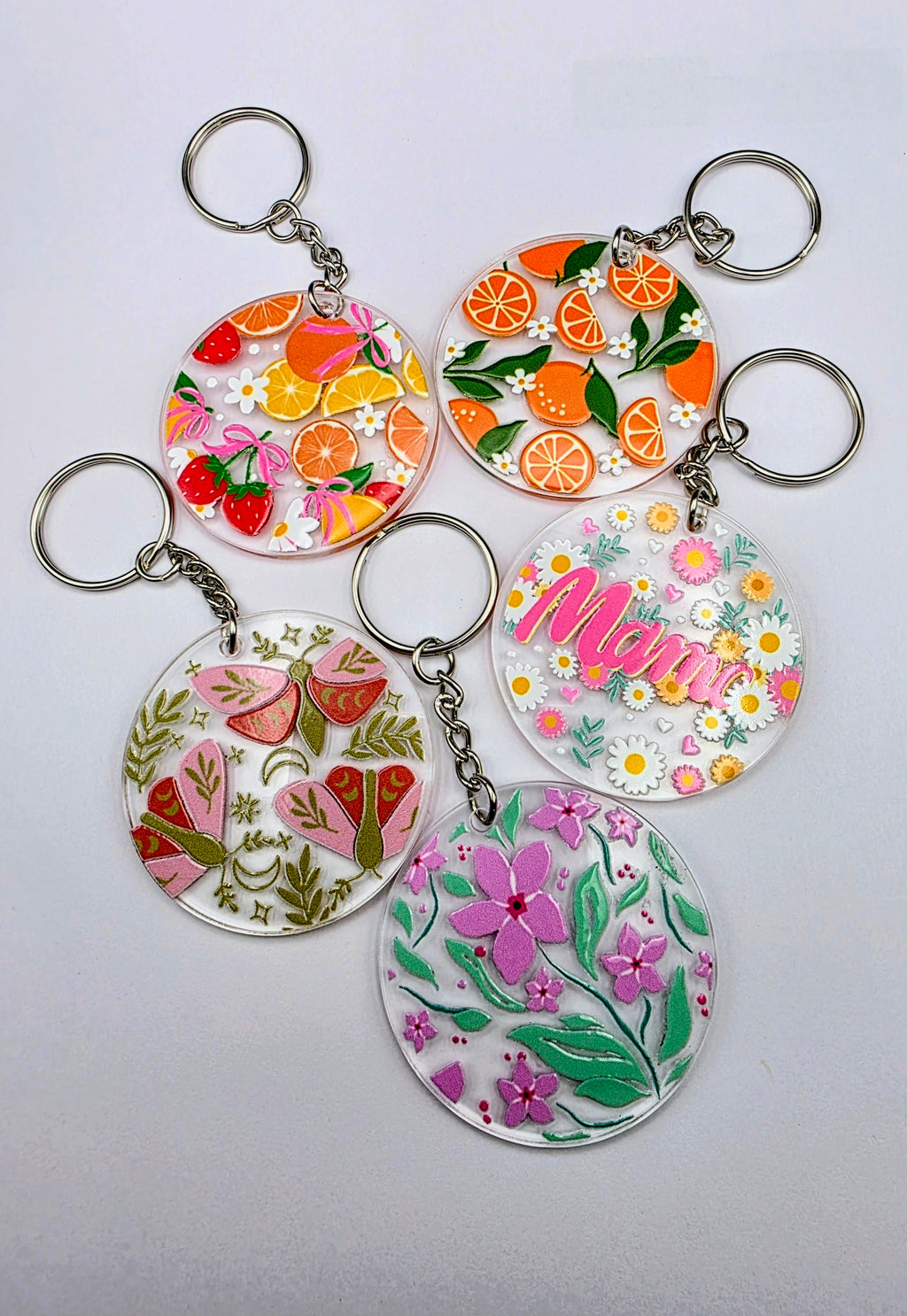 Circle Keychains
