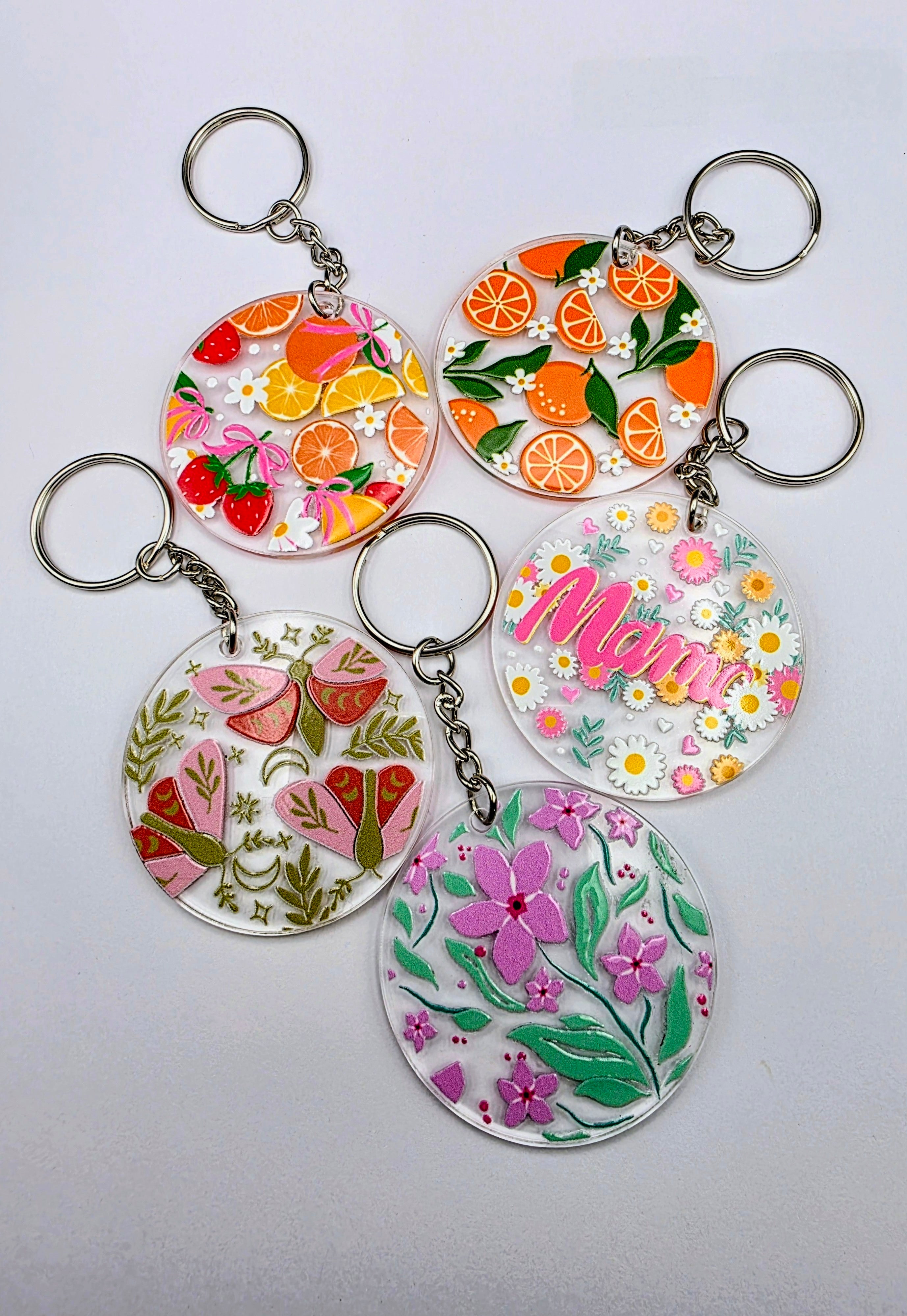 Circle Keychains