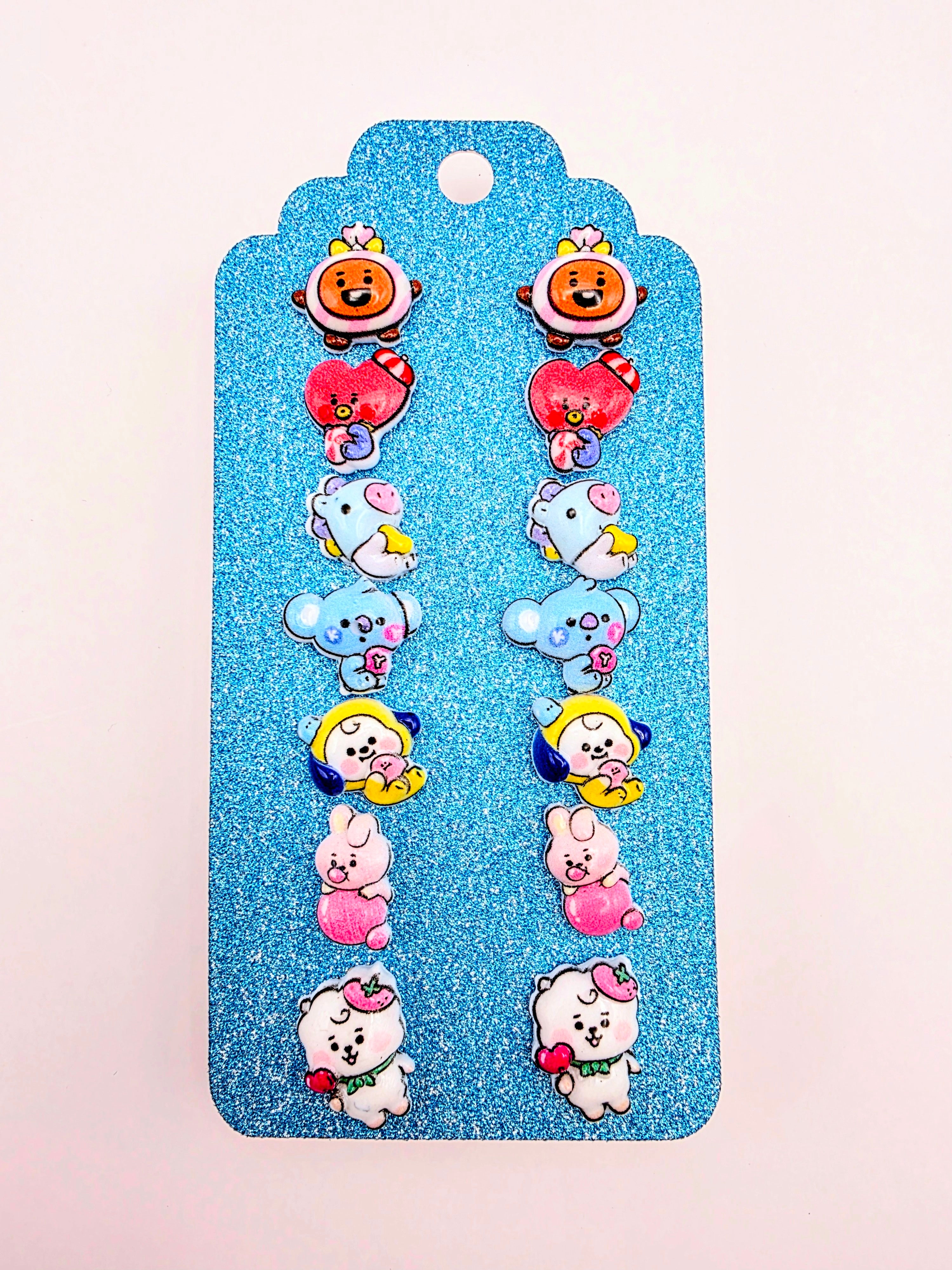 BT21 Inspired Candy Earrings
