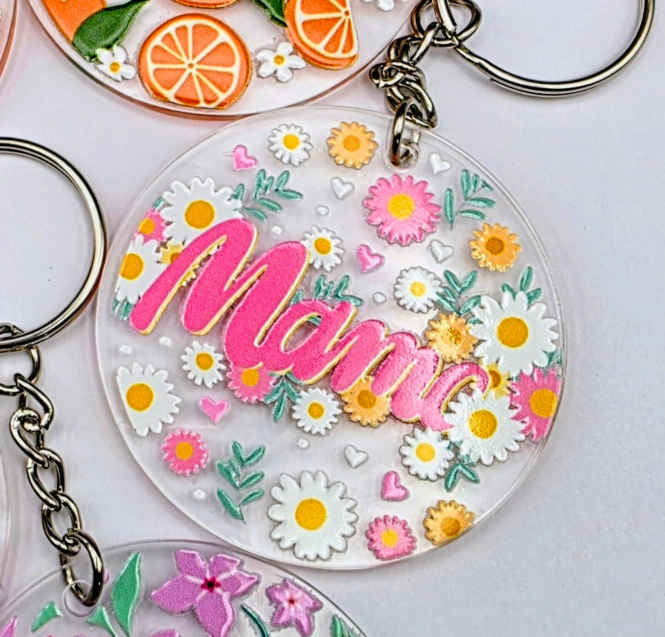 Circle Keychains