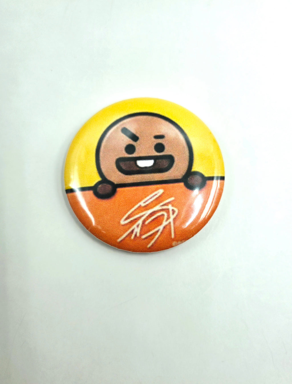 BT21 Inspired Large Signature BadgePins