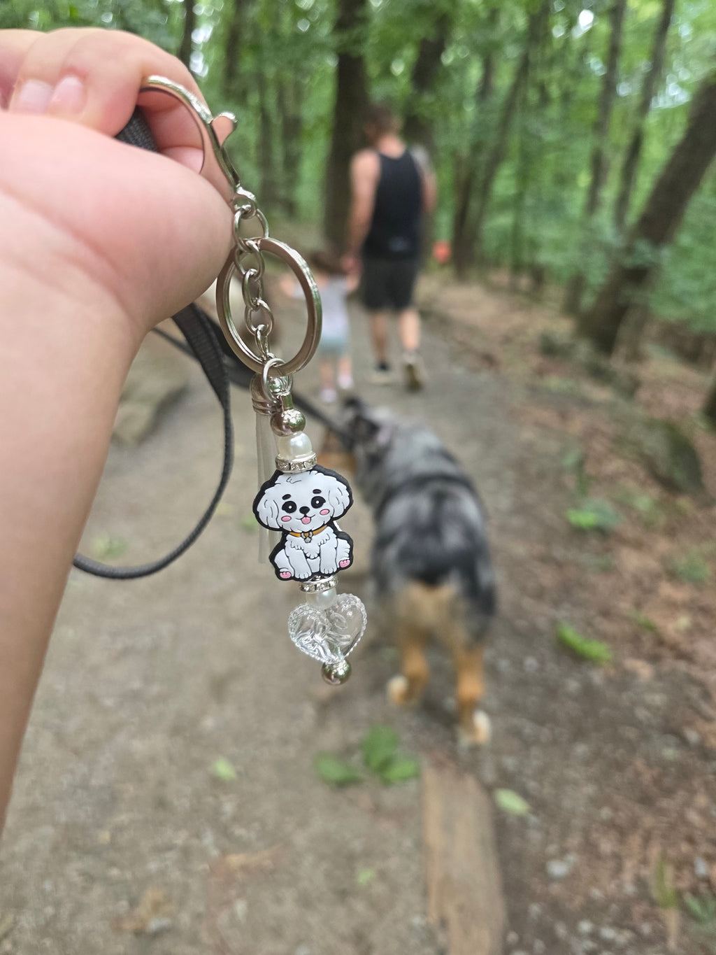 Puppy Keychain