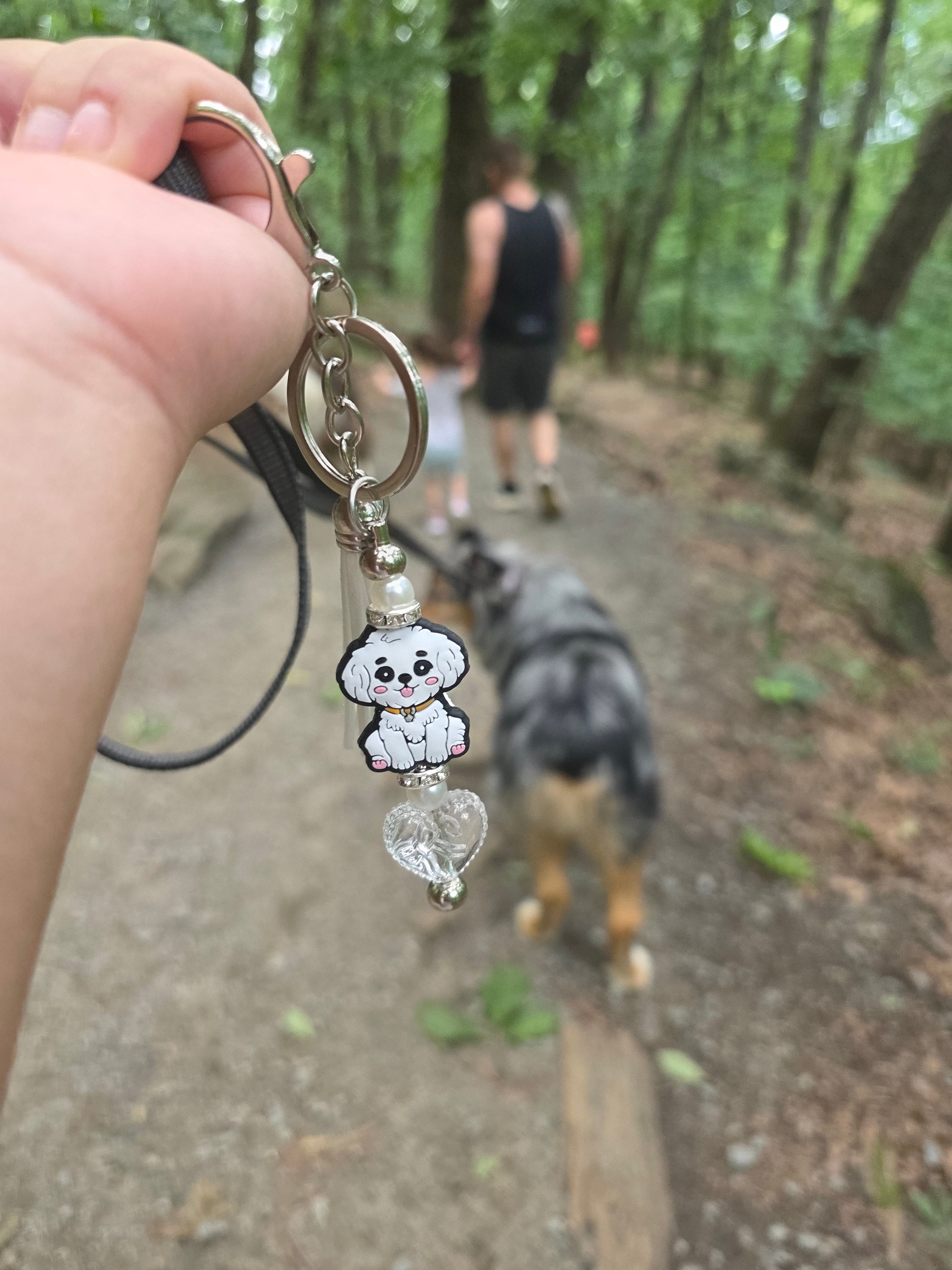 Puppy Keychain