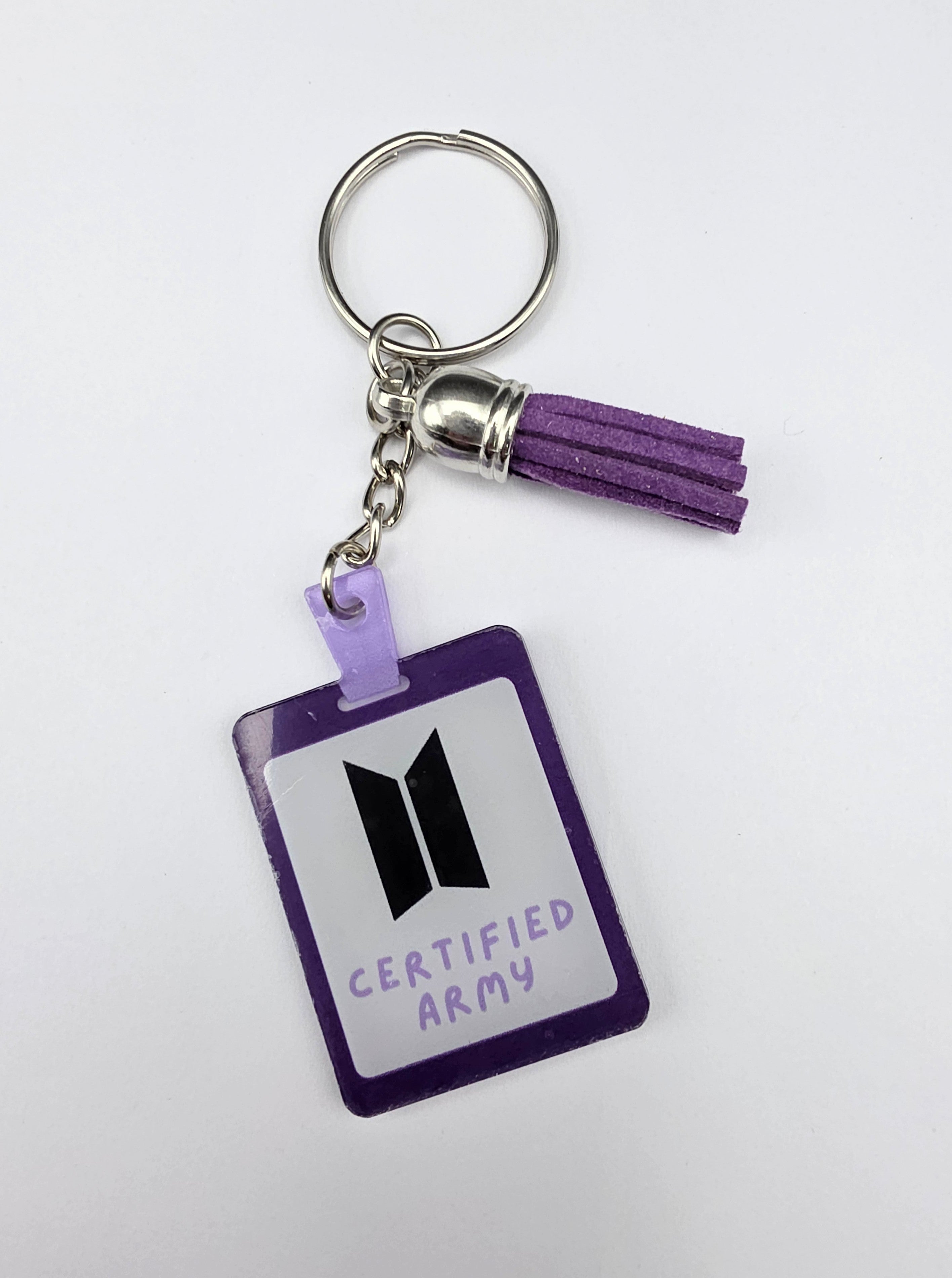 ARMY Inspired Keychain