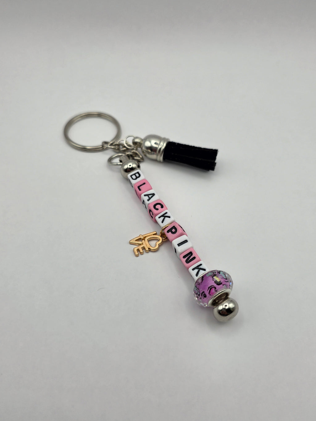 I Love Black&Pink Keychain
