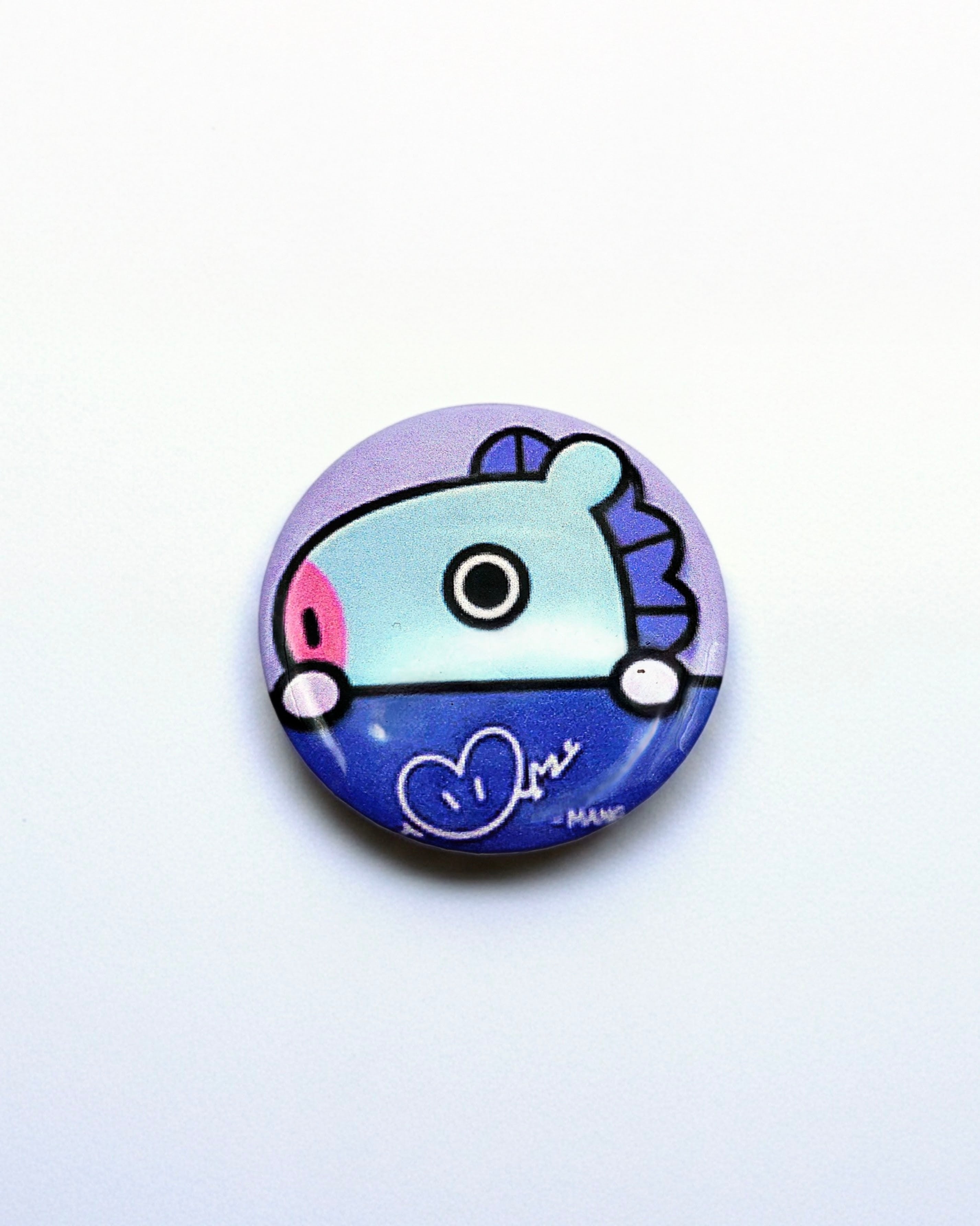 BT21 Inspired Large Signature BadgePins