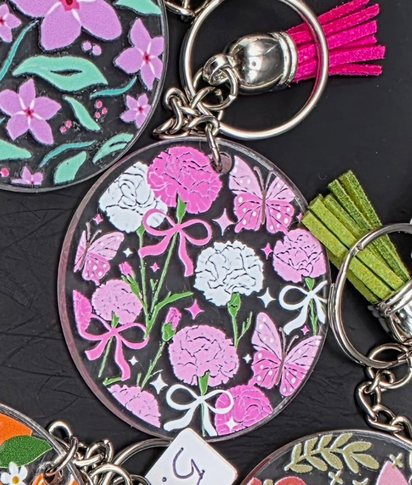 Circle Keychains