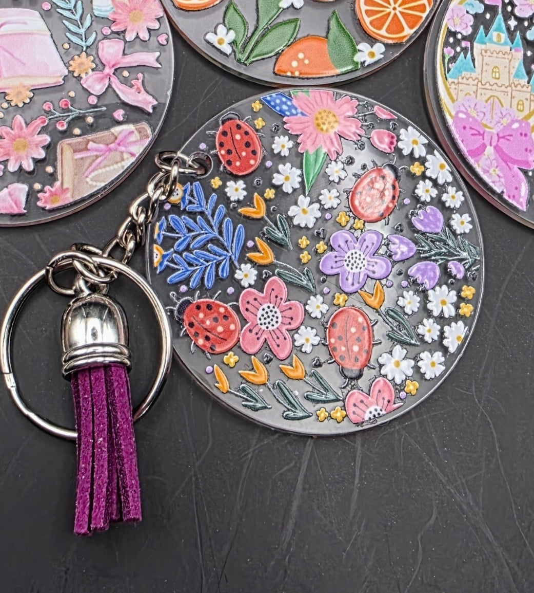 Circle Keychains