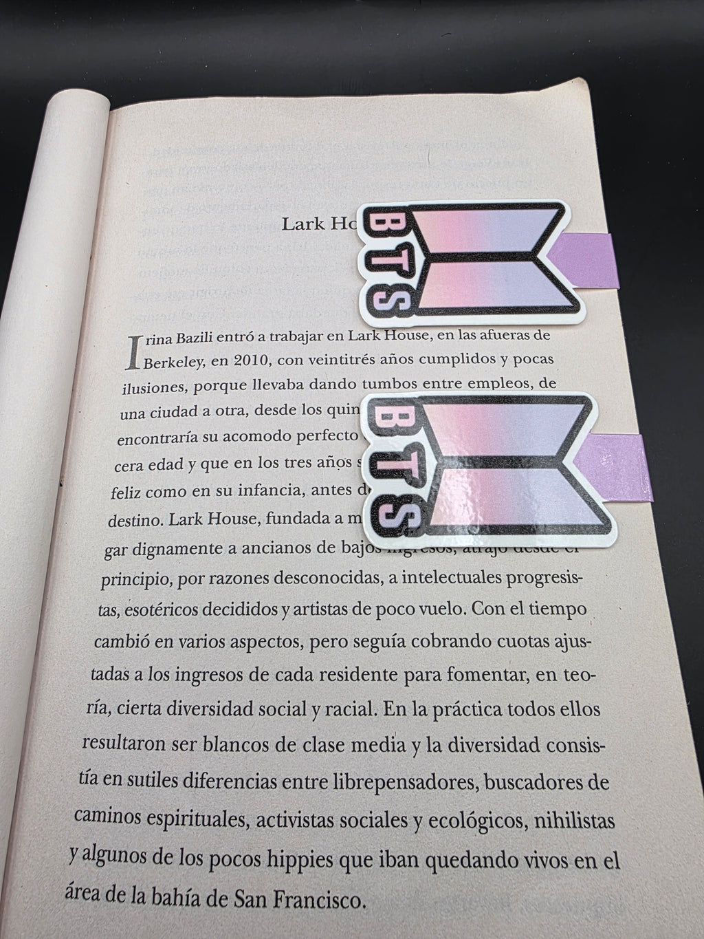 BTS Inspired Bookmark