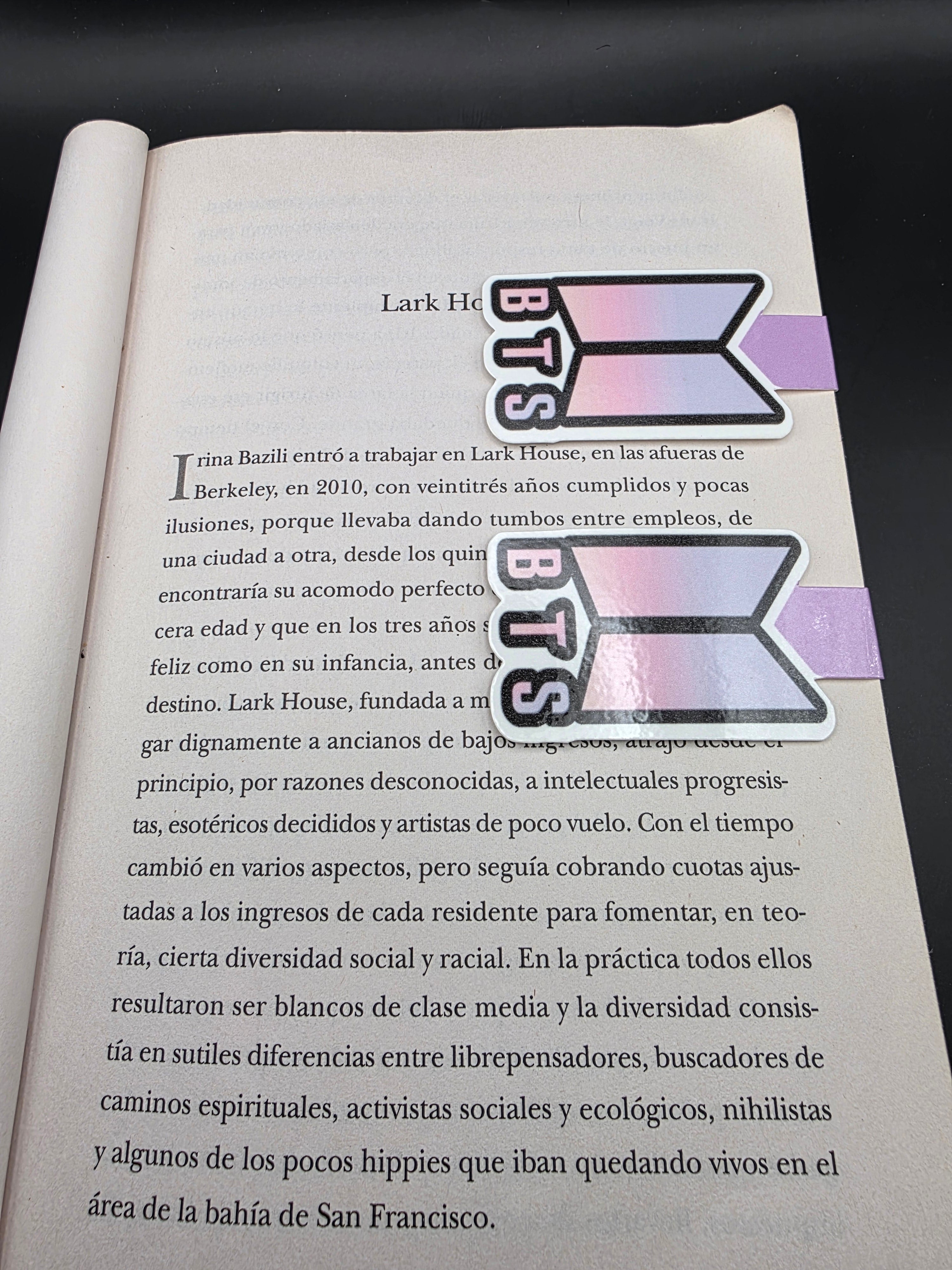 BTS Inspired Bookmark