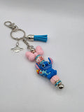 Stitch Inspired Keychain