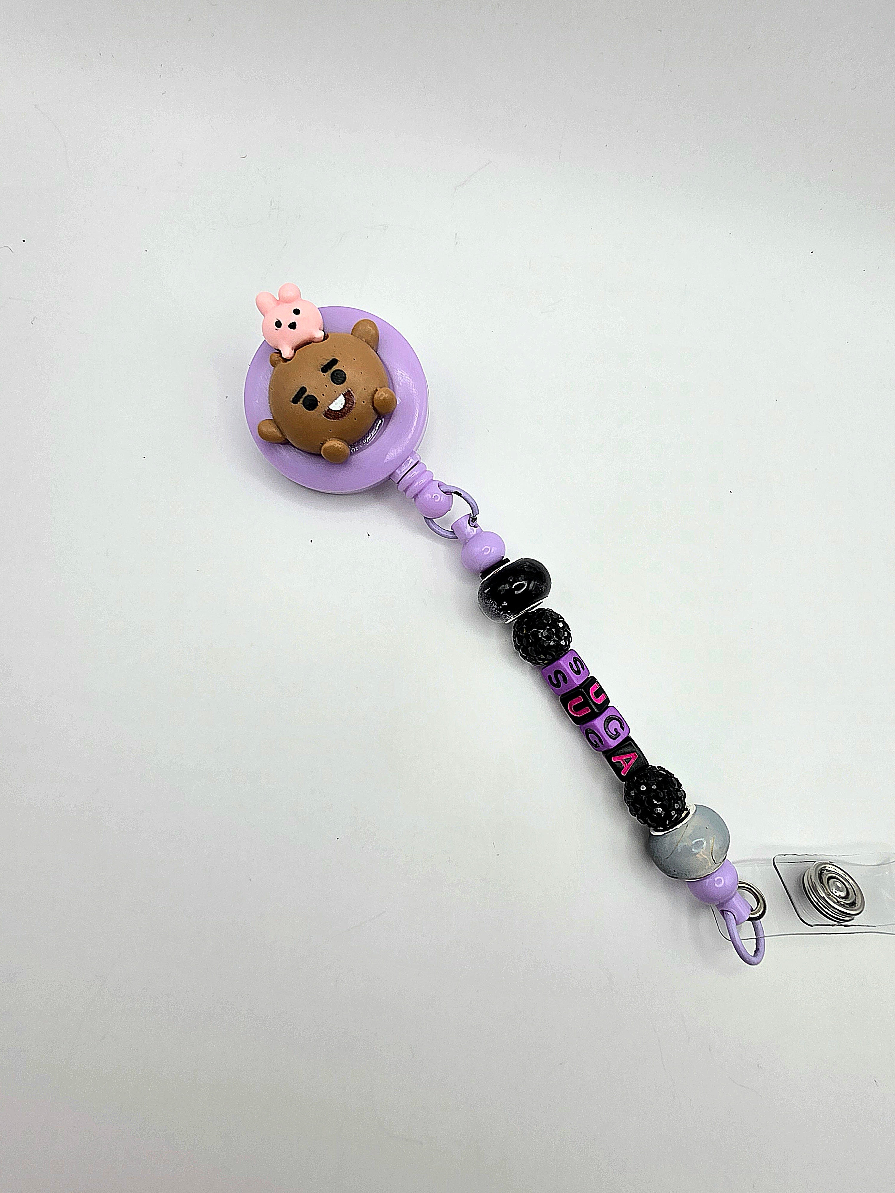 BT21 Inspired Badge Reels