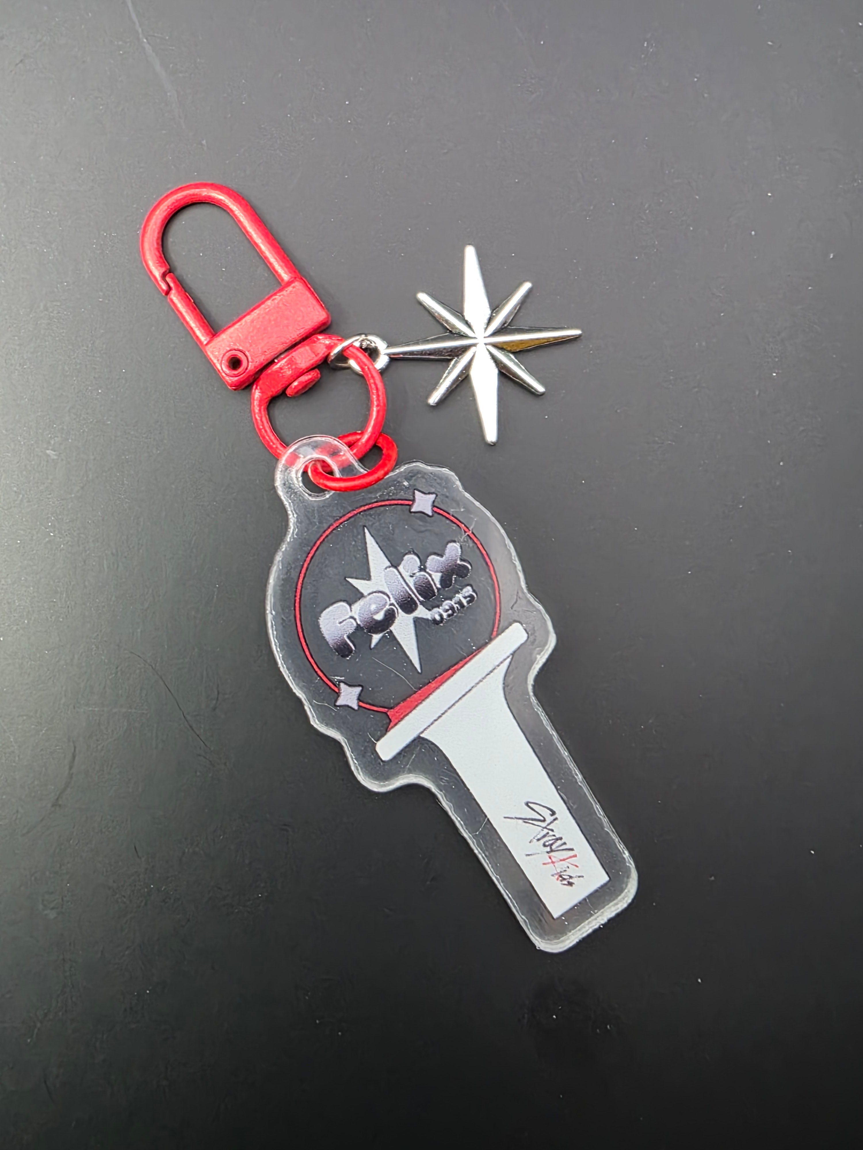Skz Inspired Lightstick Keychain
