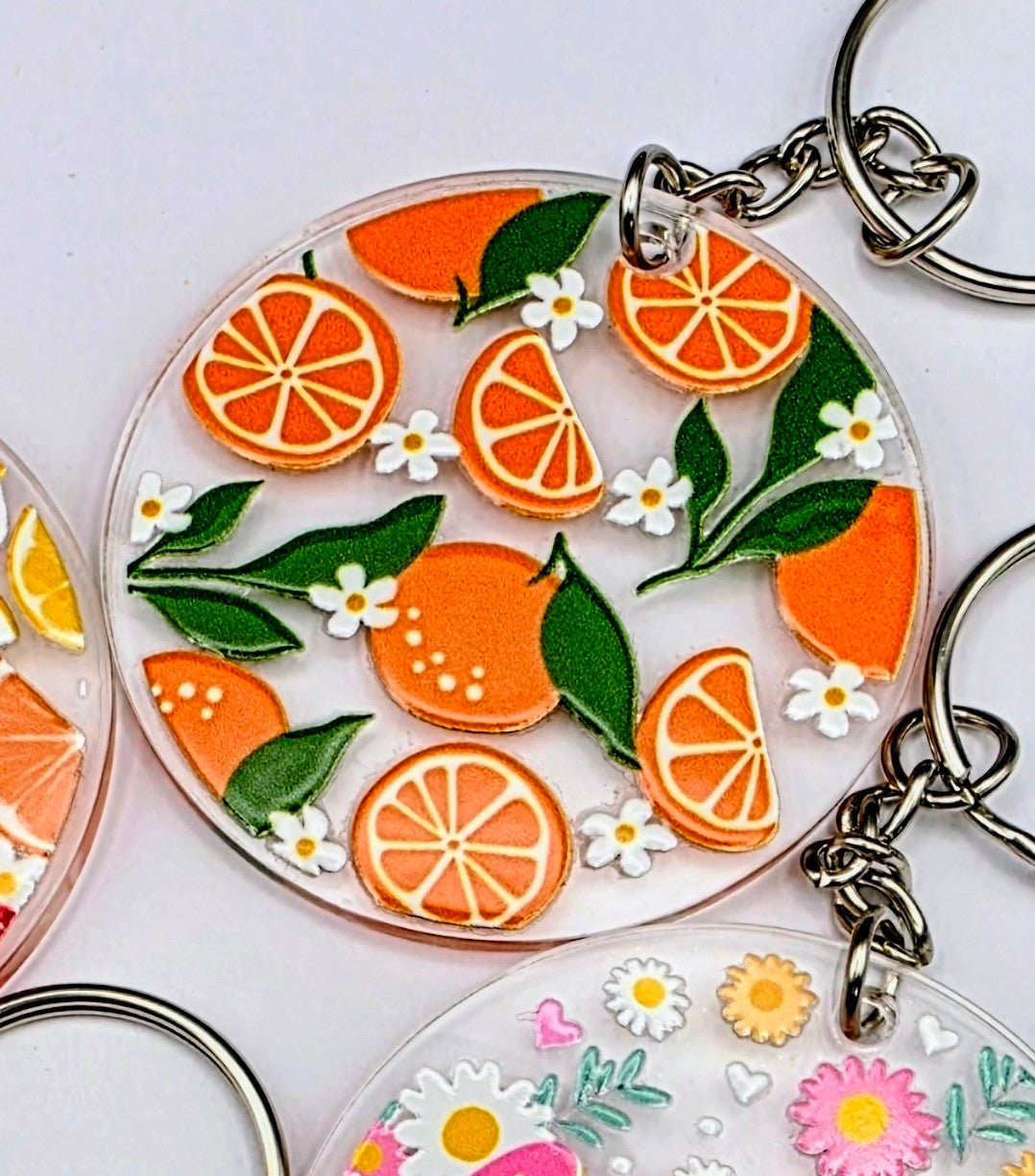 Circle Keychains