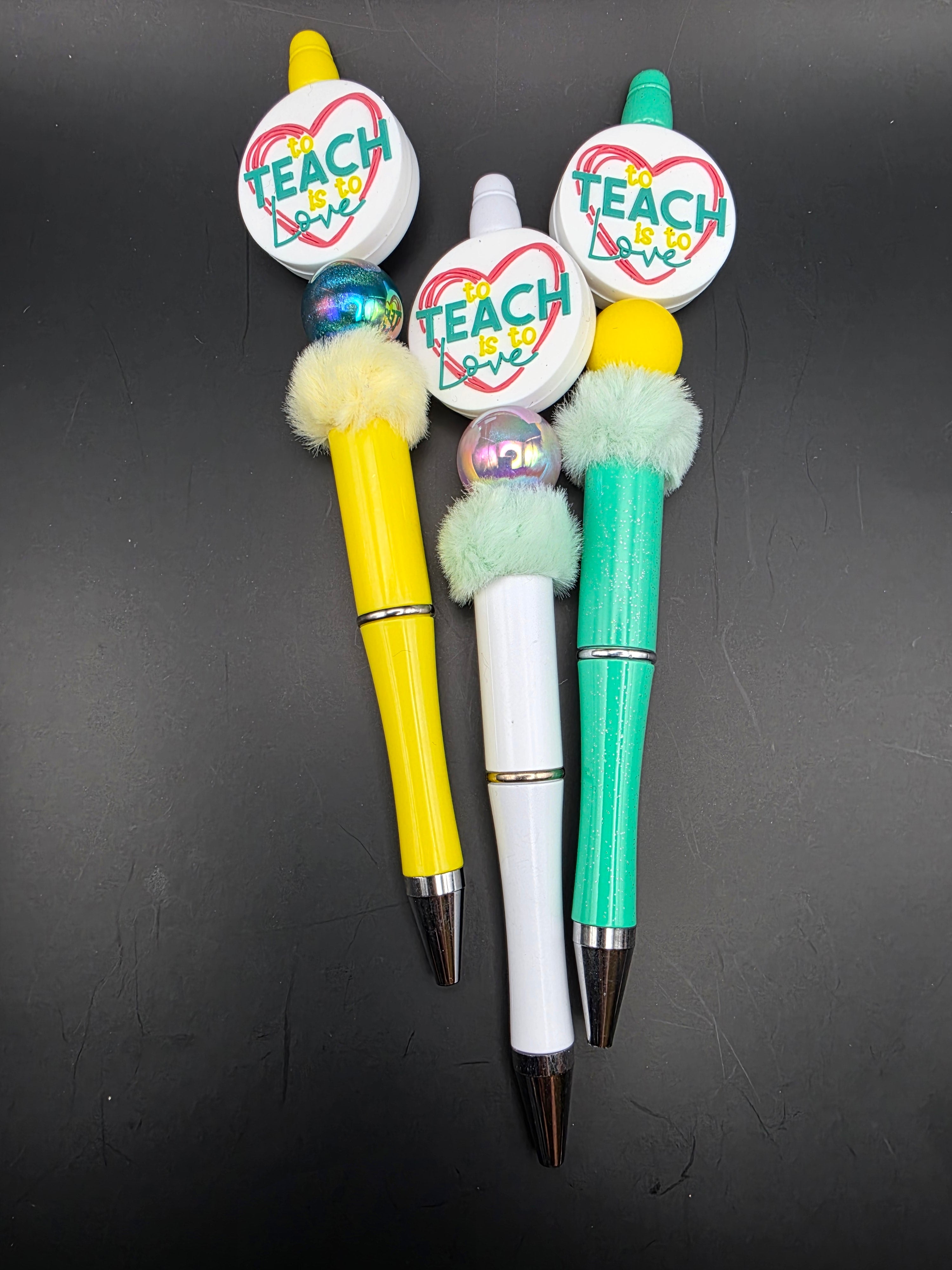 Teacher Beaded Pen
