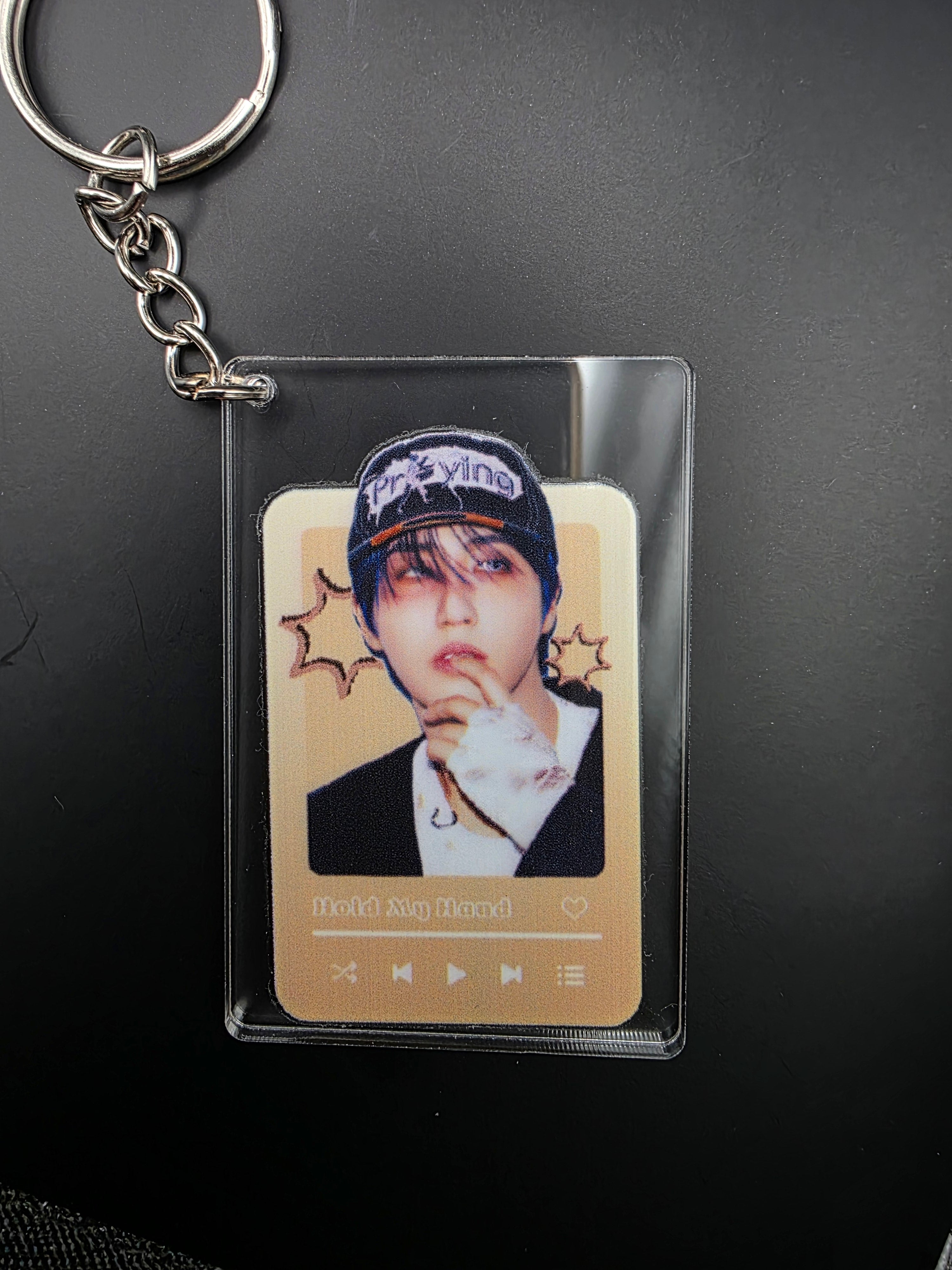 Skz Inspired Music Player Keychain