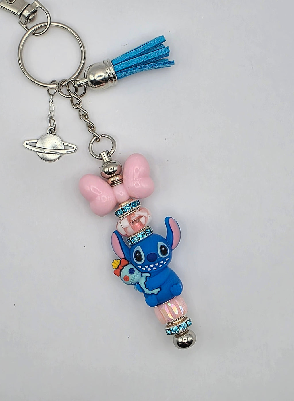 Stitch Inspired Keychain