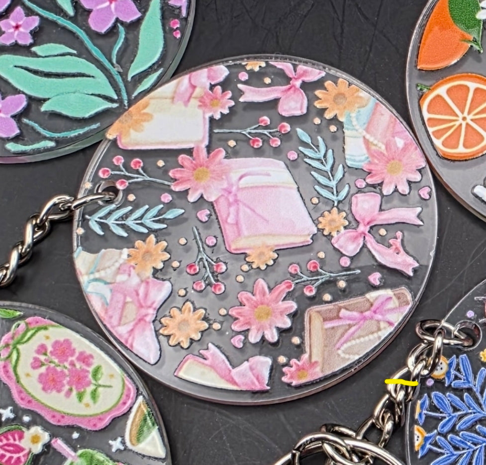 Circle Keychains