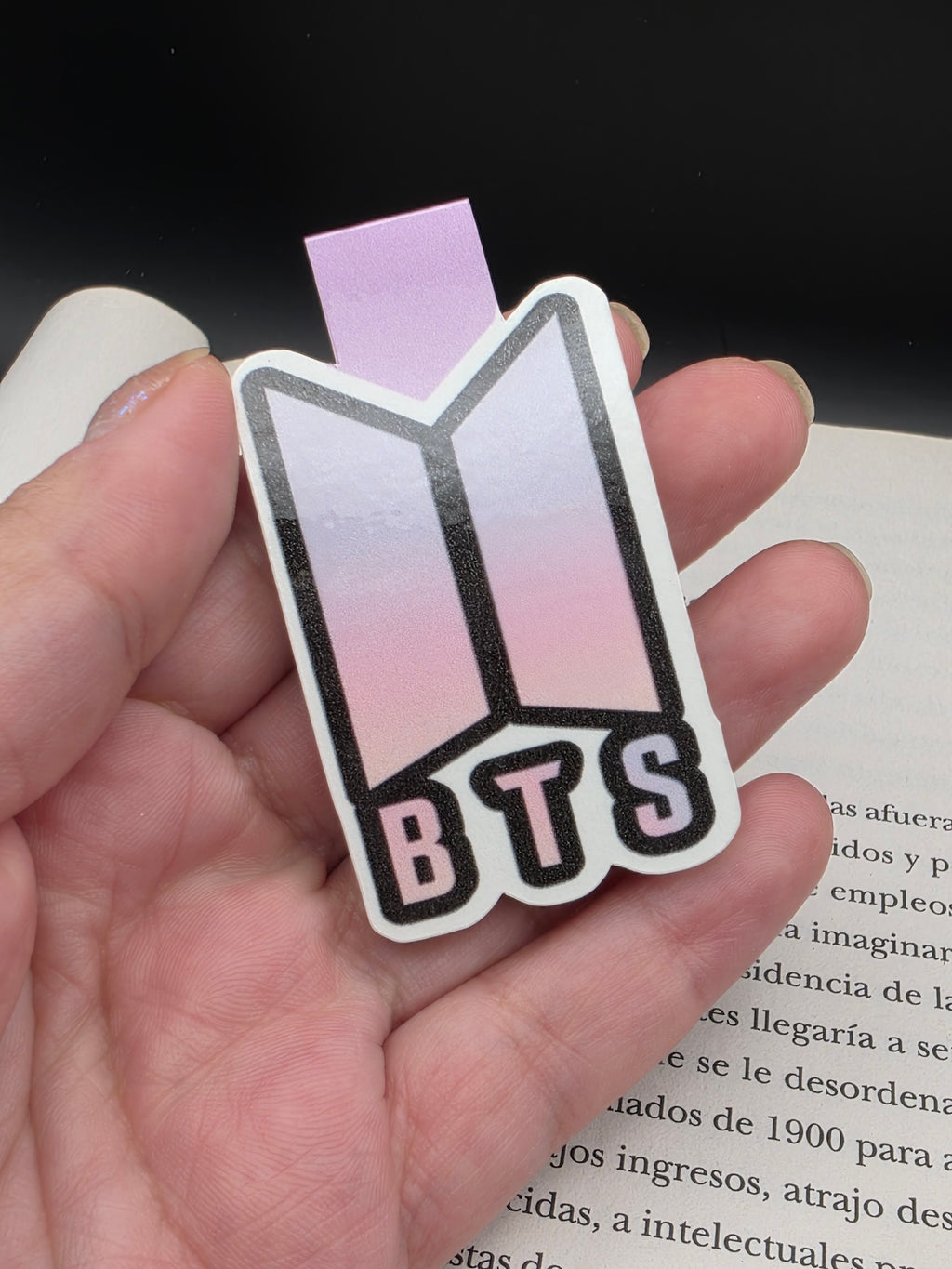 BTS Inspired Bookmark