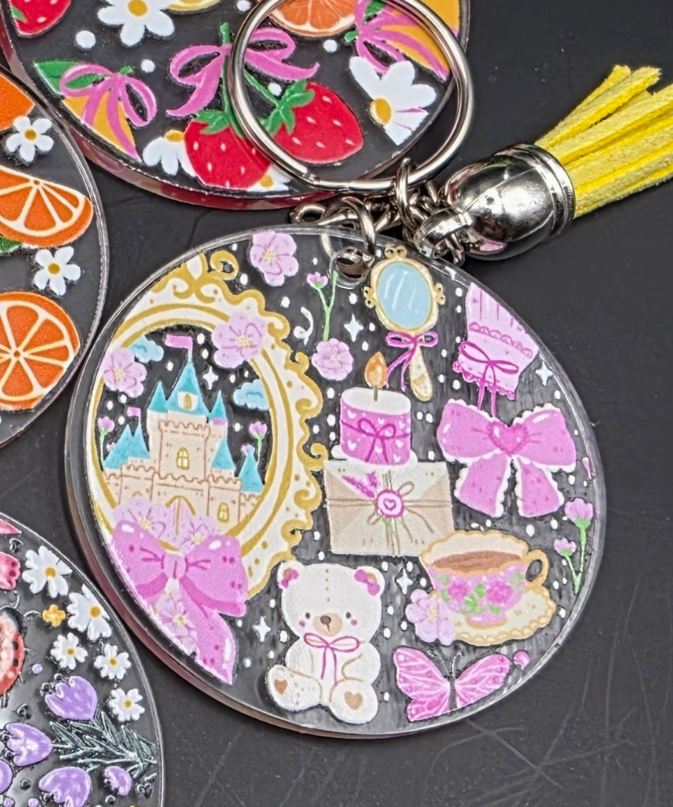 Circle Keychains