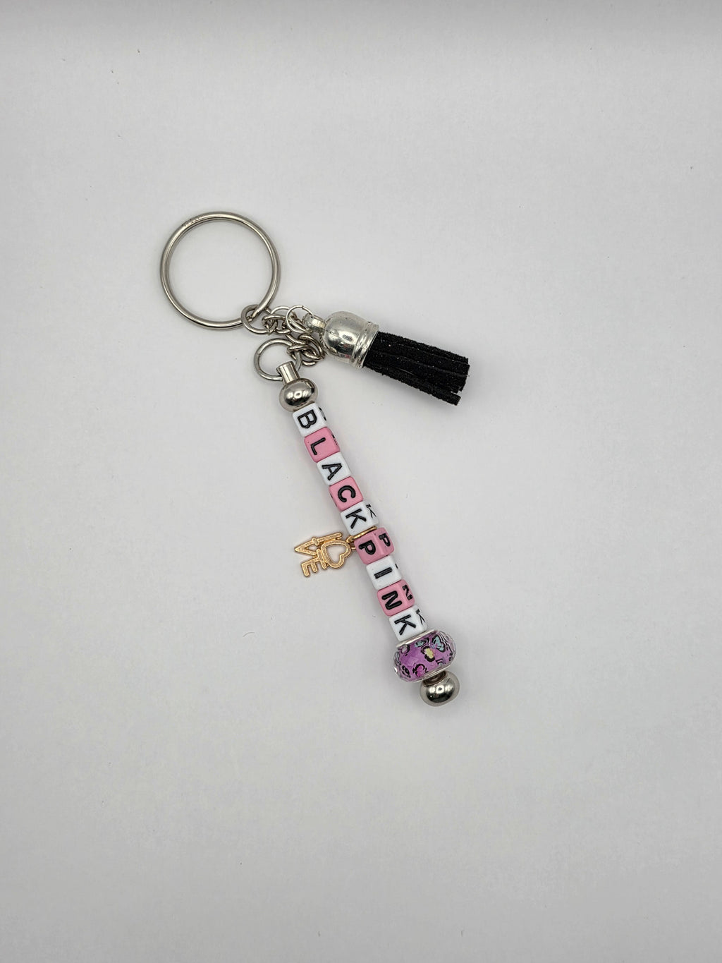 I Love Black&Pink Keychain