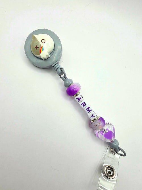 BT21 Inspired Badge Reels