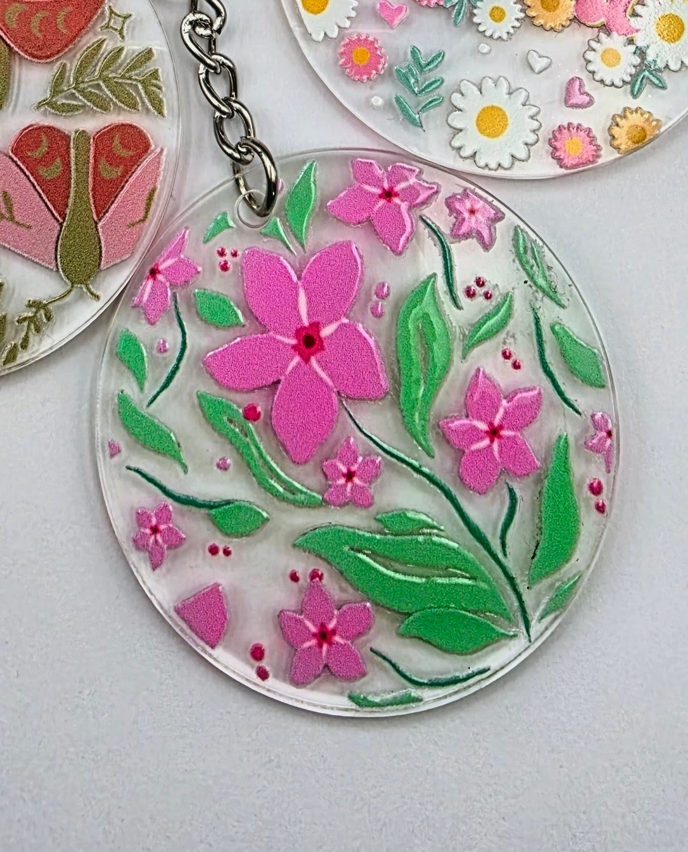 Circle Keychains