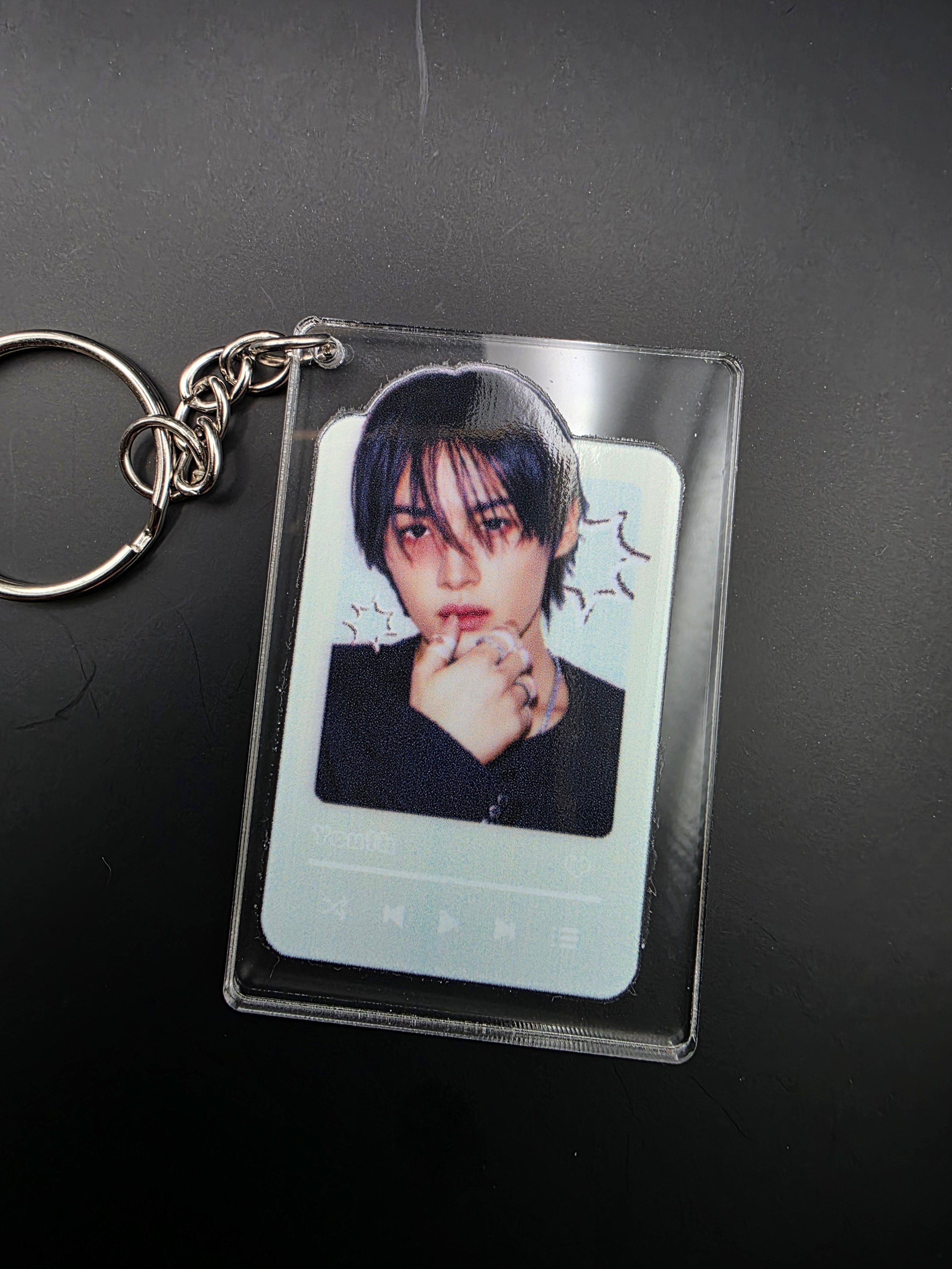 Skz Inspired Music Player Keychain