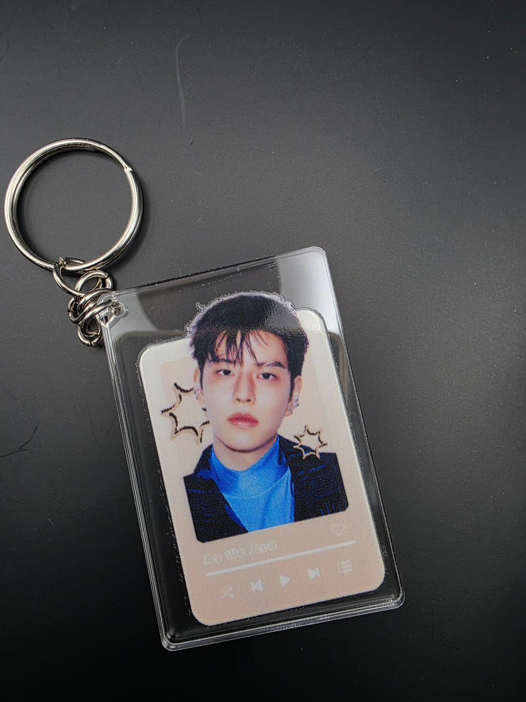 Skz Inspired Music Player Keychain