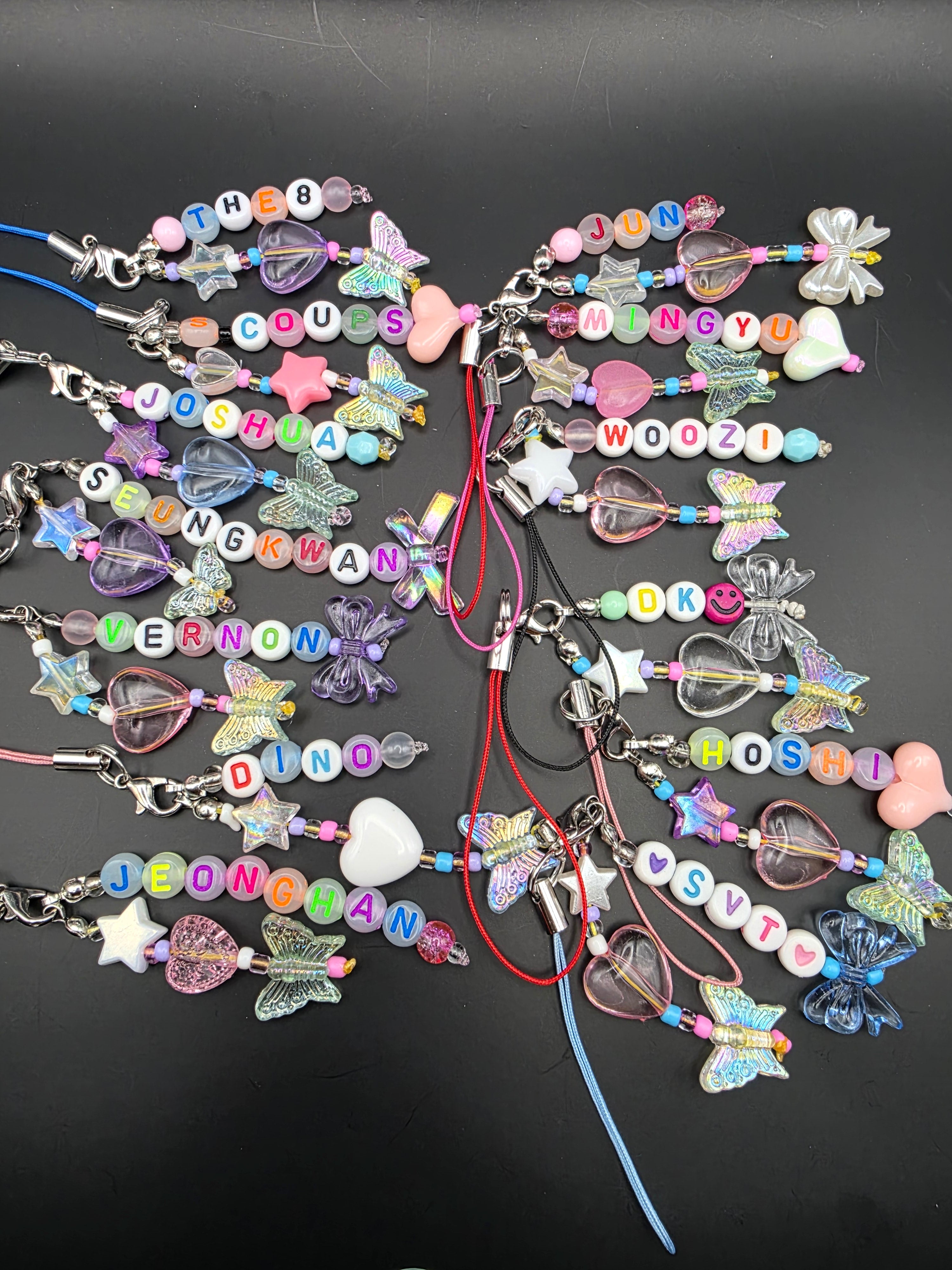 Seventeen Inspired Phone Charms