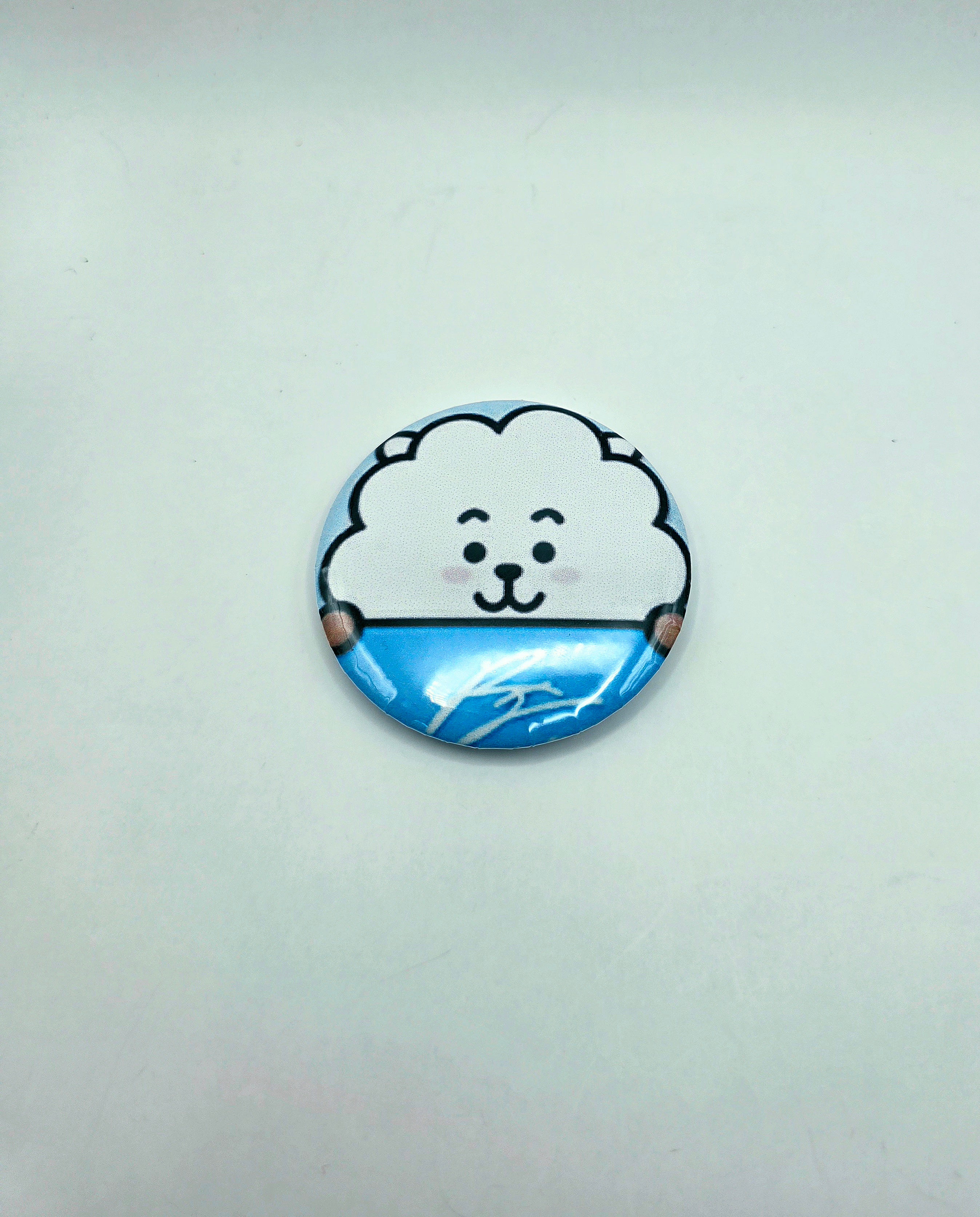 BT21 Inspired Large Signature BadgePins