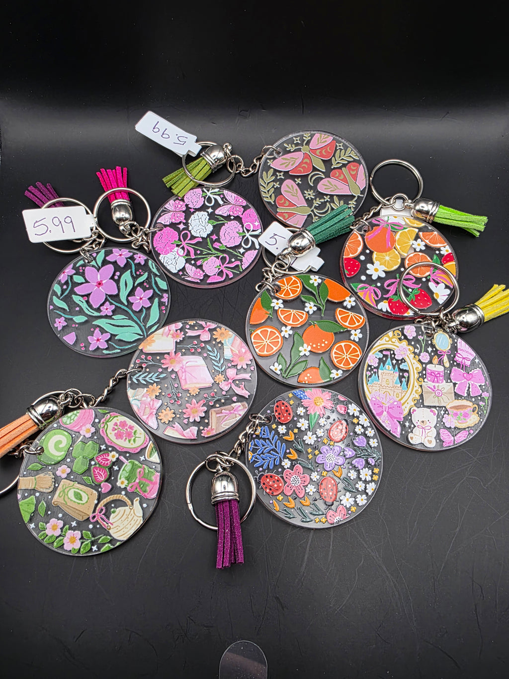 Circle Keychains