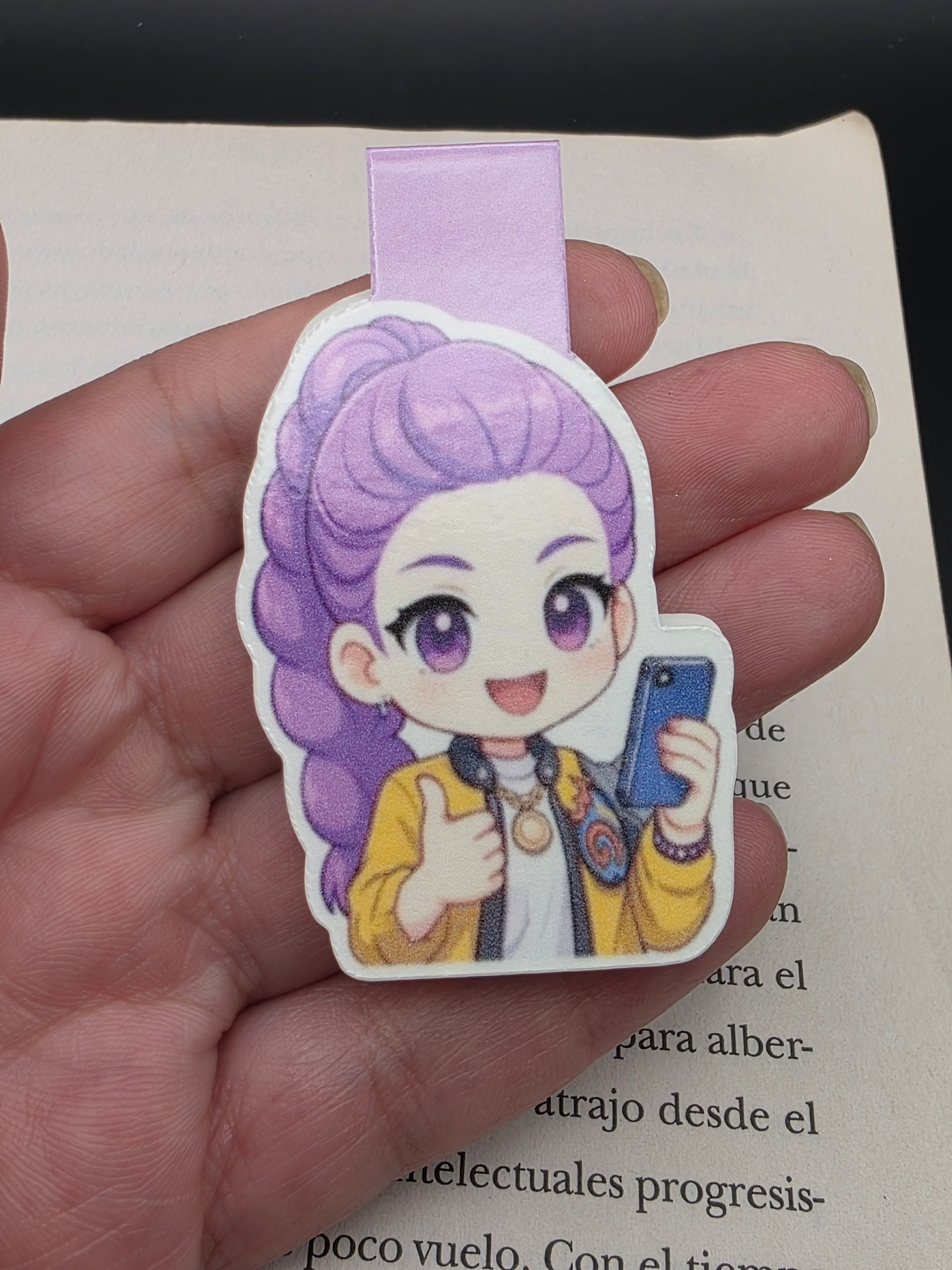 K-Pop Demon Hunter Inspired Bookmarks
